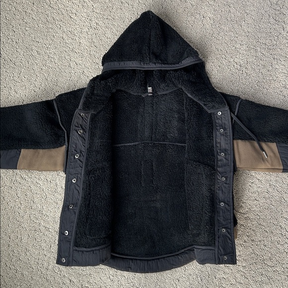 Free People Movement Trail Bender Fleece Hoodie Jacket Black Coat Size XS NEW - Picture 9 of 12
